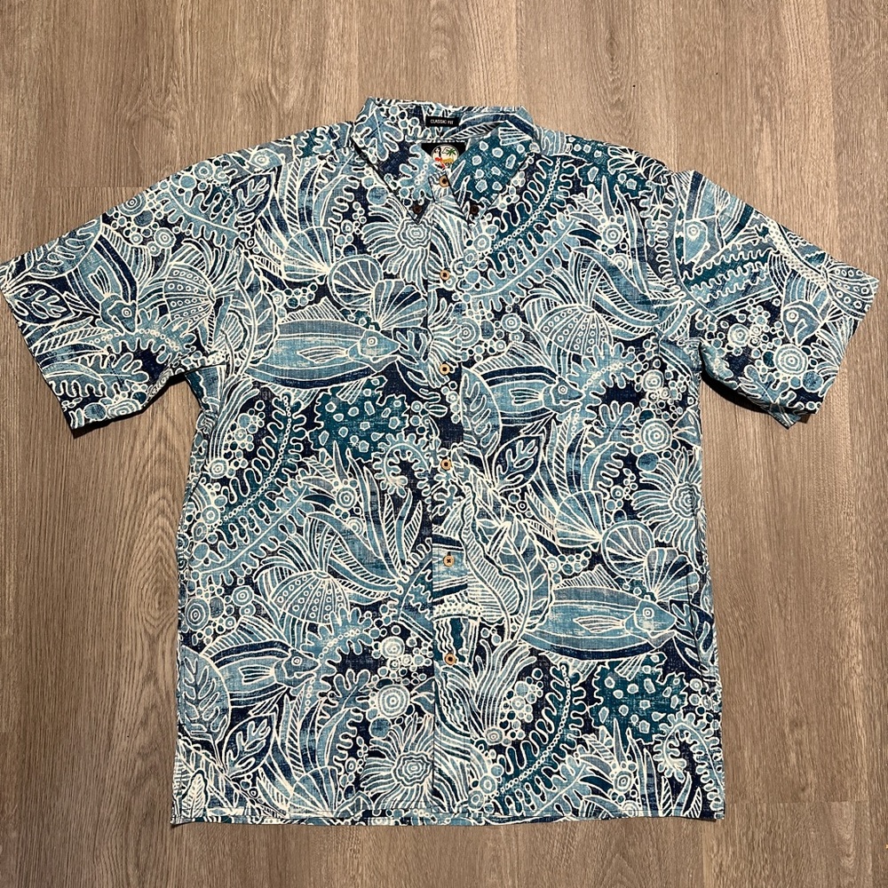 Rent Spooner Blue Hawaiian Shirt